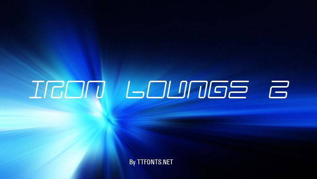 Iron Lounge 2 example